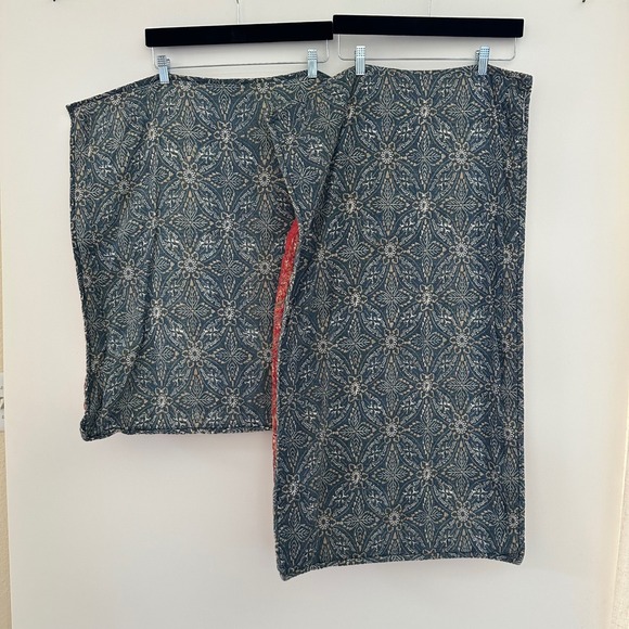 Pottery Barn Emerson Shams King Euro Multicolor Patchwork Star Pillow Covers - Picture 2 of 8